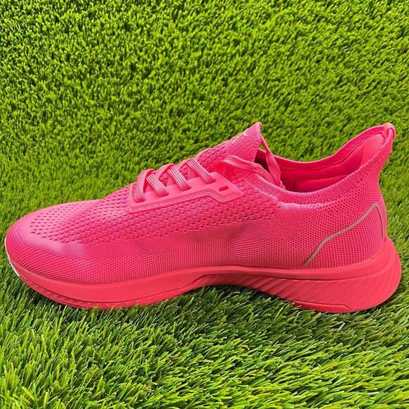 Flux Adapt Runner Pink Mens Size 8 Running Athletic Walking Knit Shoes Sneakers - Picture 2 of 8